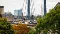 Rheinkniebrücke (Sicht bei 200mm)