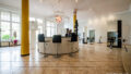 Friseursalon in der Belle Etage.