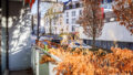 Balkon vor dem Schlafraum