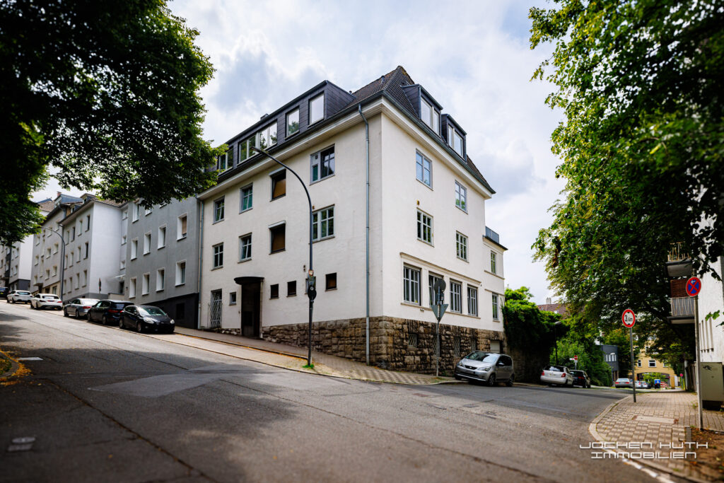Das stattliche Haus von 1928, saniert in 2001.