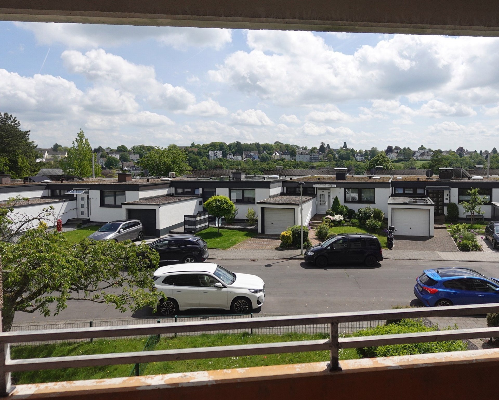 Aussicht vom Balkon