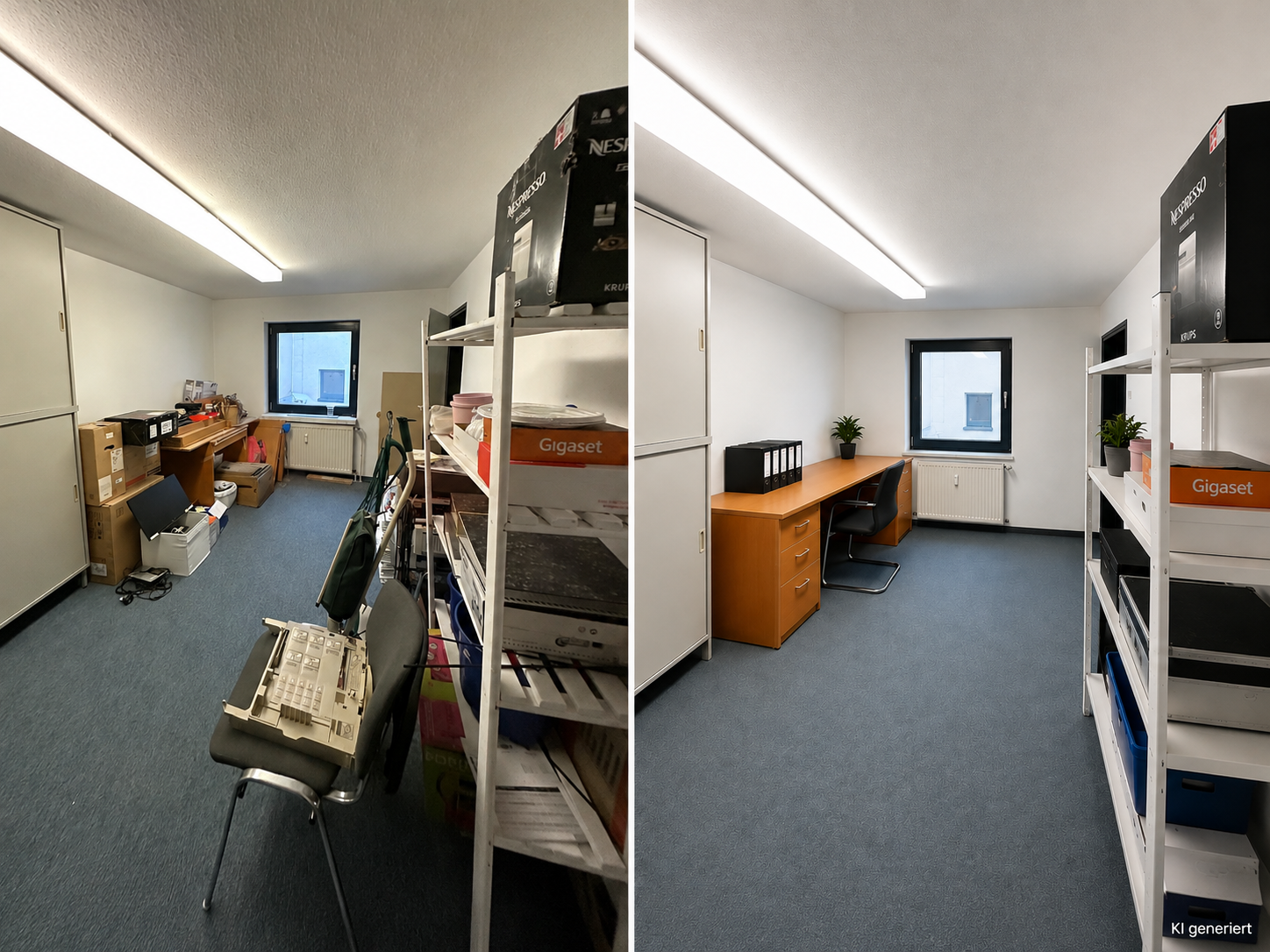 Innenansicht-Büro/Archiv